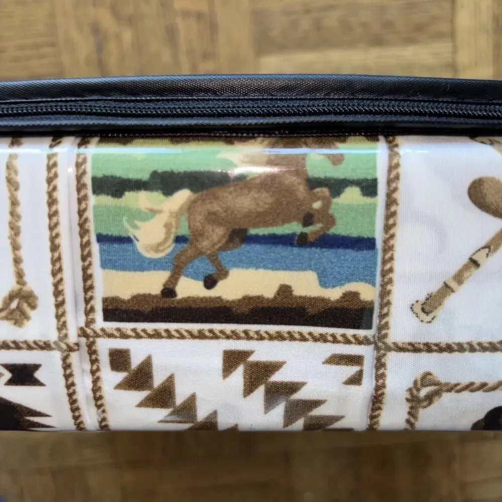Wrangler FULL Tiles Horse Aztec Boots 6pc Sheets Set Western Cowboy Longhorn NEW